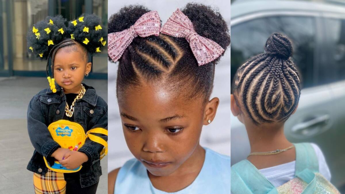Top 30 cute black girl's hairstyles for little girls 2024 (includes  back-to-school styles) - Briefly.co.za